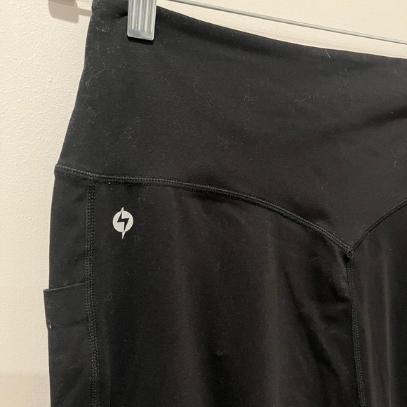 POPFLEX Black Flared Leggings - Picture 5 of 5